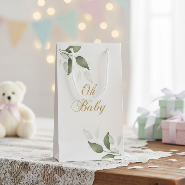 Oh Baby gift bag - Botanical baby bag (Skapare uppladdad)