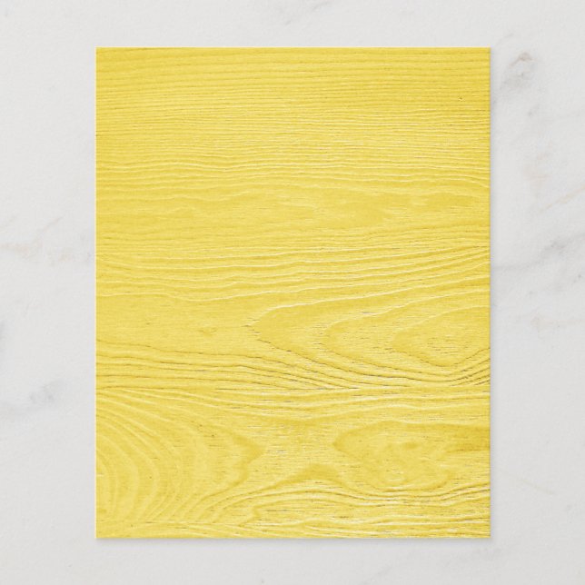 Oh Baby GULT WOOD STRUKTUR MALL BAKGRUND WA Flygblad (Framsidan)