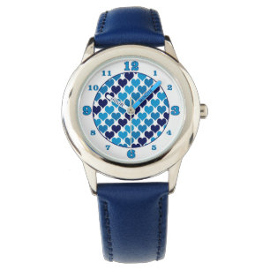 Oh Baby Hearts- Blue Armbandsur