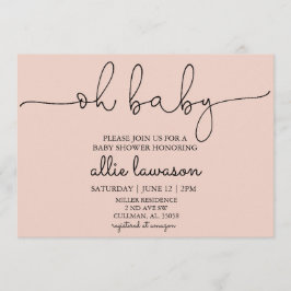 Oh Baby | Inbjudan till babyvisningsprogram