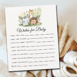 Oh Baby, Jungle Animals Baby Shower