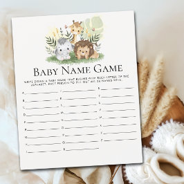 Oh Baby Jungle Baby Shower Boy