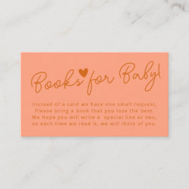 Oh Baby Modern Terracotta Rosa Bokar för Baby Tilläggskort