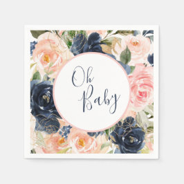 Oh Baby Napkins Gender Reveal Baby Pappersservett
