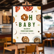 Oh Baby Pastries + Nappar Neutralt Baby Shower
