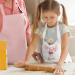Oh Baby Personlig Rosa Girly Girl Barnförkläde<br><div class="desc">Oh Baby Personlig Rosa Girly Girl Apron</div>