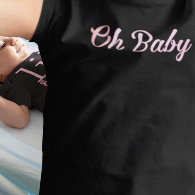 Oh Baby Personlig Rosa Girly Girl Tröja (Skapare uppladdad)