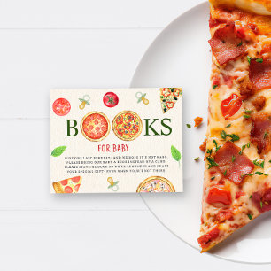 Oh Baby Pizza + Nappar Baby Shower Bok Request Tilläggskort