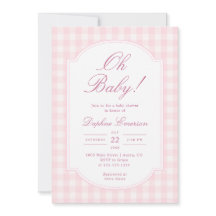 Oh Baby Rosa Rutigt Babykalas