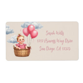 Oh Baby Shower Pink Fraktsedel