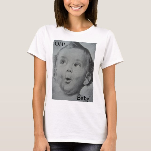 Oh baby! t-shirt (Framsida)