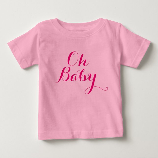 Oh Baby Tutu Tee Shirt (Framsida)