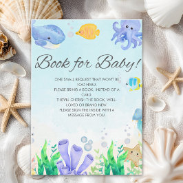 Oh Baby Under Sea Baby Shower Tilläggskort
