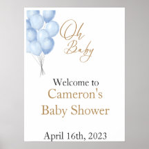Oh Baby Välkomstskylt