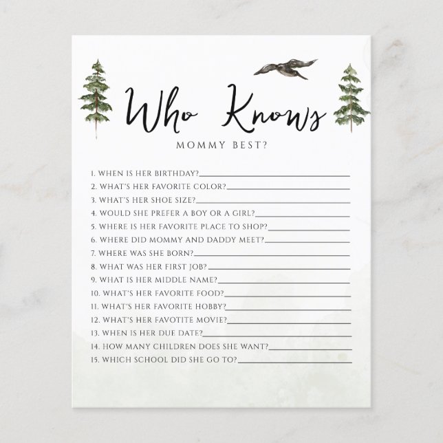 Oh Baby Woodland som känner Mamma Baby Game (Framsida)