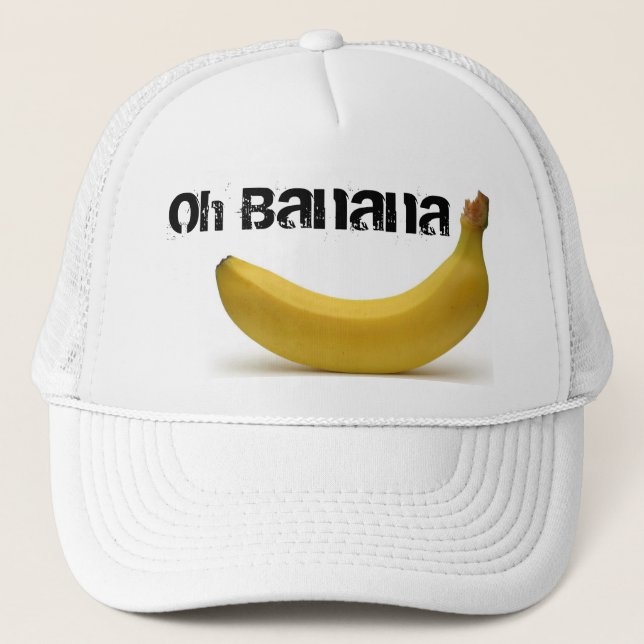 Oh banan - hatt keps (Framsida)