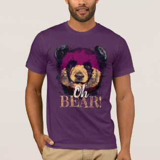 ’OH BEAR’ | Lönsam Coola Panda T Shirt