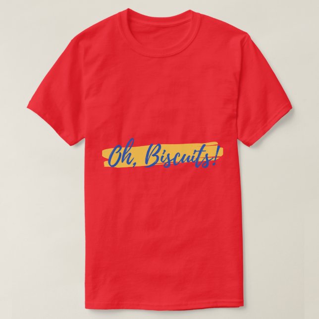 Oh biscuits bluey t shirt (Design framsida)