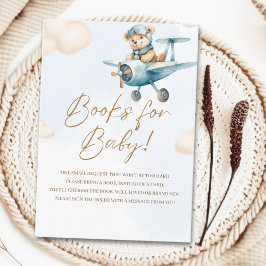 Oh Boy, Adorable Bear Baby shower boy Tilläggskort