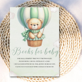 Oh Boy, Adorable Bear Baby shower boy Tilläggskort