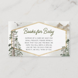 Oh Boy Adventure Begin Baby Shower Books for Baby Tilläggskort
