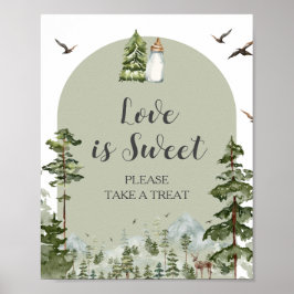 Oh Boy Äventyr Gräs Forest Kärlek är Sweet Poster