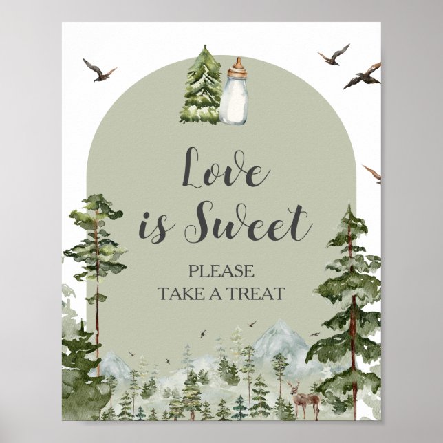 Oh Boy Äventyr Gräs Forest Kärlek är Sweet Poster (Framsidan)