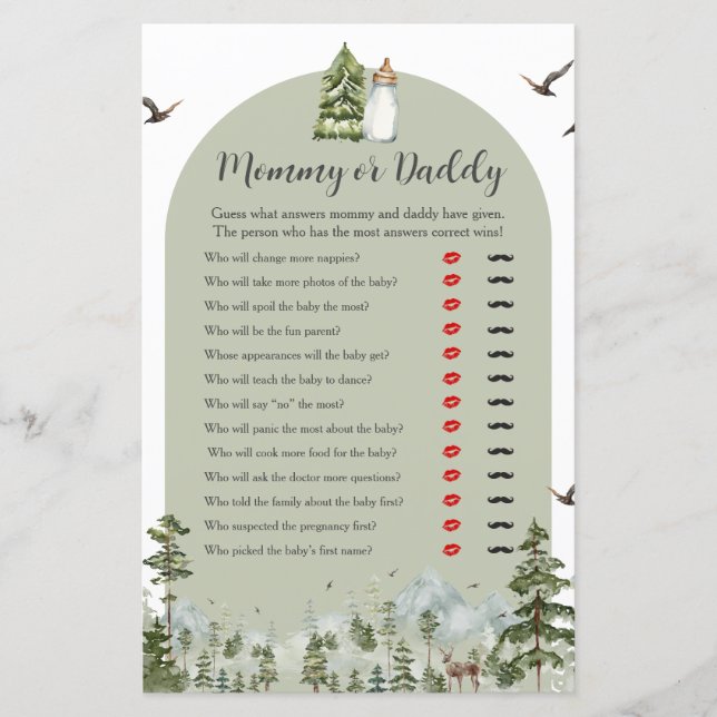 Oh Boy Äventyr Gräs Forest Mamma eller pappa (Framsida)