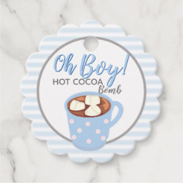 Oh Boy Baby Shower | Hett Kakaobombb Gåvor Etiketter