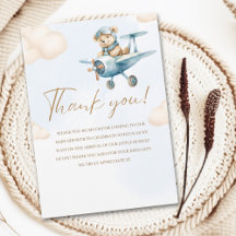 Oh Boy,  Bear Baby shower boy