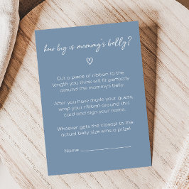 Oh Boy Boho Minimalist Baby Shower How Big is Game