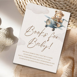 Oh Boy, Brown Bear Baby shower boy Tilläggskort