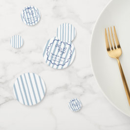 Oh Boy Cute Modern Dusty Blue Rand Baby Shower