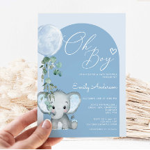 Oh Boy Elephant Boy med ballonbabyskor