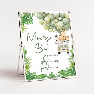 Oh Boy Jungle Safari Baby Shower Mamma Osa Pub Poster