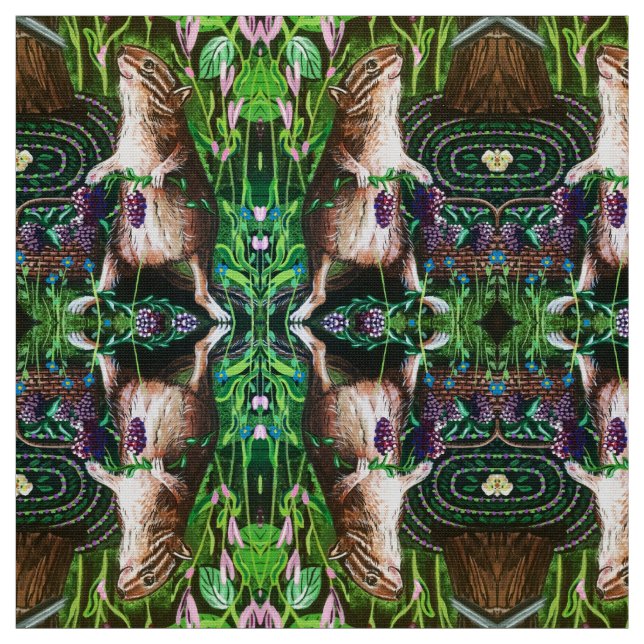 "Oh Boy" mer "Berries"! Tyg (Provkarta)