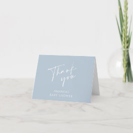 Oh Boy Minimalist Modern Baby Shower Tack Kort
