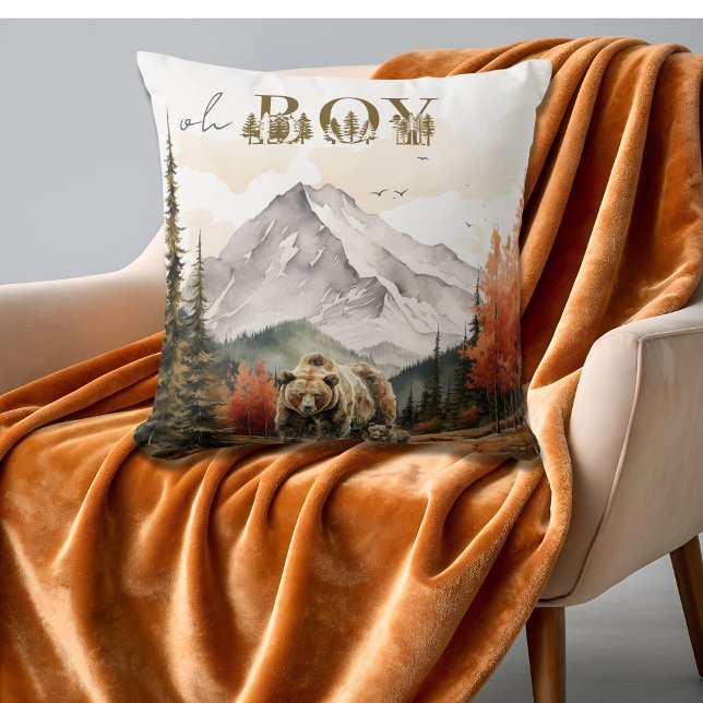 Oh Boy Mysigt Neutralt Nalle Äventyr Kudde (Skapare uppladdad)