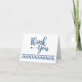 Oh Boy Tribal Baby Shower Tack Kort