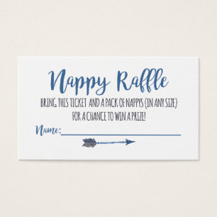 Oh Boy Tribal Nappy Raffle Biljett
