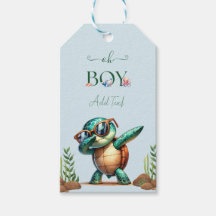 Oh Boy under Sea Turtle Party Personlig
