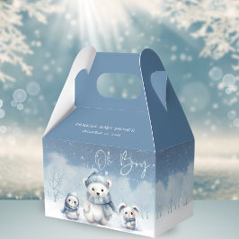 Oh Boy Winter | Favoritboxar för trädbebisskor Presentaskar