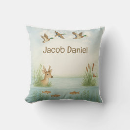 Oh Boy Woodland Nursery Dekorativ kudde