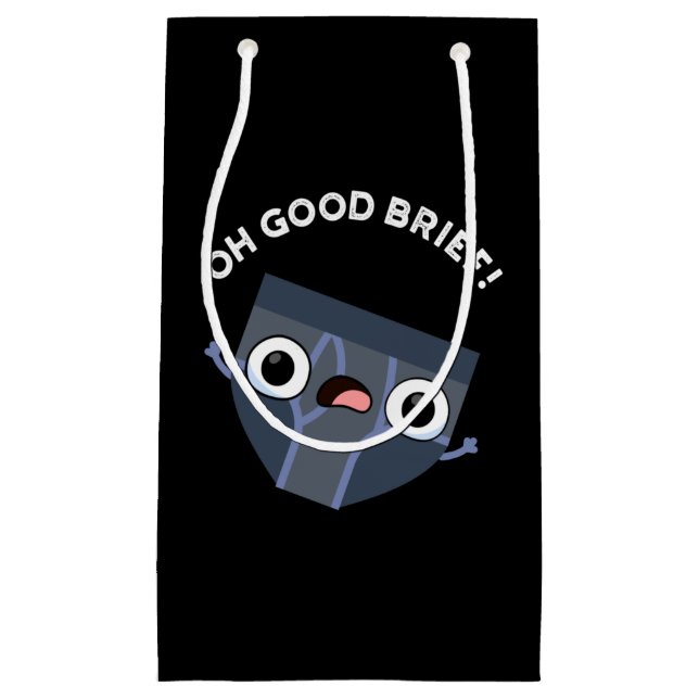 Oh Bra Brief Funny Underwear Pun Mörk BG (Framsidan)