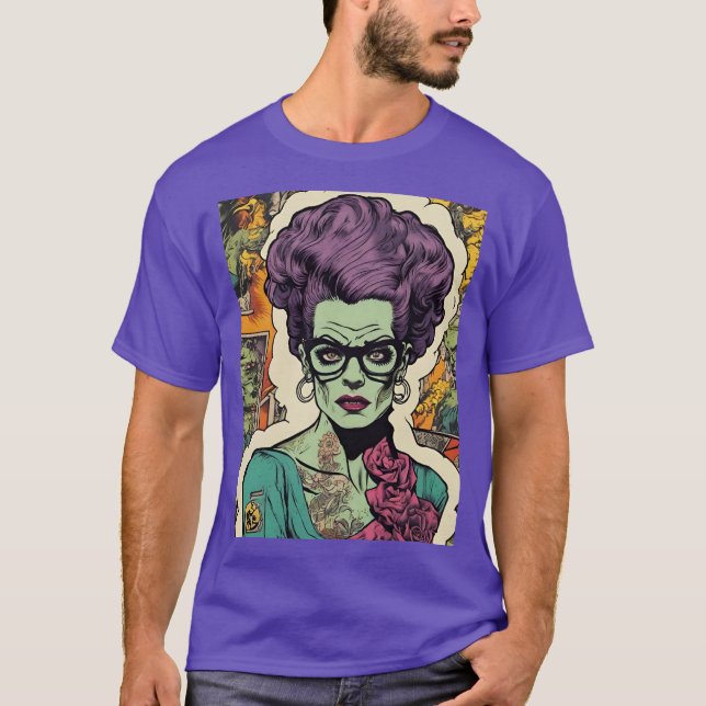 Oh Bride of Frankenstein T Shirt (Framsida)