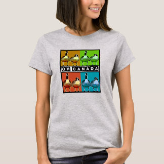 Oh Canada - Canada Geese T Shirt