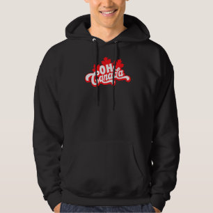 Oh Canada Day Maple Löv Oh Canadian Flagga Färg Hoodie