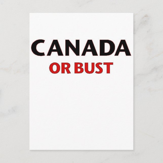 Oh Canada Vykort (Framsida)