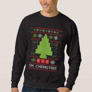 Oh Chemist Träd Chemistree Funny Science Chemistry Lång Ärmad Tröja