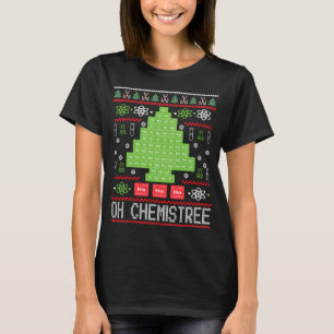 Oh Chemist Träd Chemistree Funny Science Chemistry T Shirt